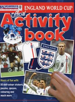 Paperback Nationwide England World Cup Official Activity Book
