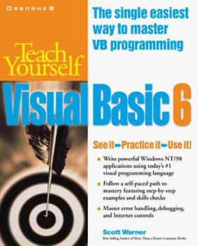 Paperback Teach Yourself Visual Basic 6 Book