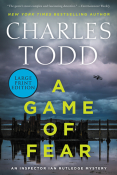 Paperback A Game of Fear [Large Print] Book