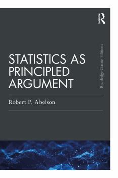 Paperback Statistics as Principled Argument Book