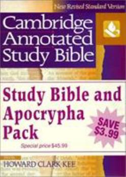 Hardcover NRSV Cambridge Annotated Study Apocrypha Hardback Shrink-Wrapped Pack NR340 Book