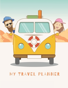 Paperback My Travel Planner - 33 Trips - Vacation Planner - Trip Diary, Itinerary -100 pages - 3 pages per Trip - 8.5x11 inches - 10 Days sections per Trip - Fu Book