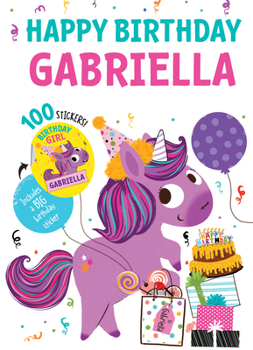 Hardcover Happy Birthday Gabriella Book