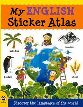 Paperback My English Sticker Atlas Book