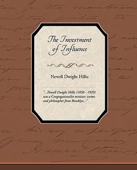 Paperback The Investment of Influence Book