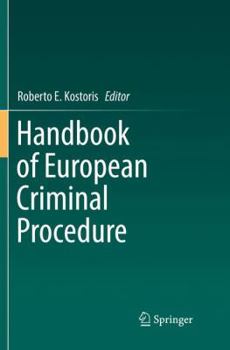 Paperback Handbook of European Criminal Procedure Book