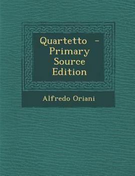 Paperback Quartetto [Italian] Book