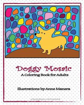 Paperback Doggy Mosaic A Coloring Book for Adults Book
