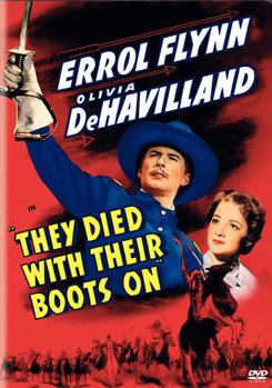 DVD They Died With Their Boots On Book