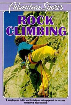 Paperback Adventure Sports: Rock Climbing Book