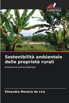 Paperback Sostenibilità ambientale delle proprietà rurali [Italian] Book
