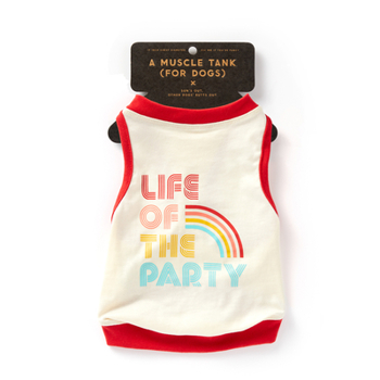 Misc. Life of the Party Dog Tank - XS Book