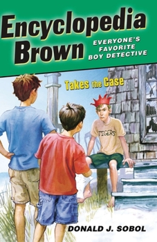 Paperback Encyclopedia Brown Takes the Case Book