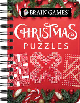 Spiral-bound Brain Games - To Go - Christmas Puzzles: Volume 2 Book