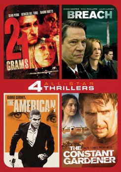 All Stars Thrillers 4-Movie Collection: 21 Grams / Breach / The American / The Constant Gardener