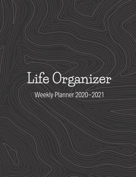 Life Organizer Weekly Planner 2020-2021: Weekly Planner With 2 Year Calendar 20202021,size 8.5 X 11 Inch(letter Size)