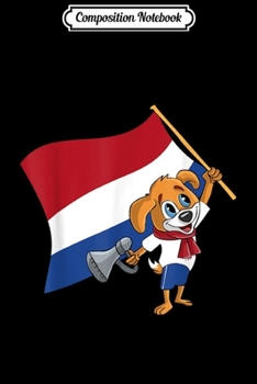 Composition Notebook: A Dutch Fan Dog  Journal/Notebook Blank Lined Ruled 6x9 100 Pages