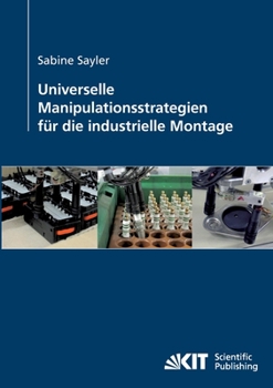 Paperback Universelle Manipulationsstrategien für die industrielle Montage [German] Book