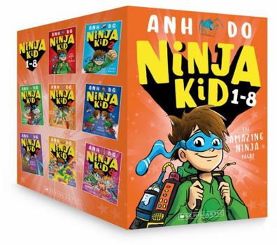 Paperback Ninja Kid 1-8: the Amazing Ninja Pack! Book