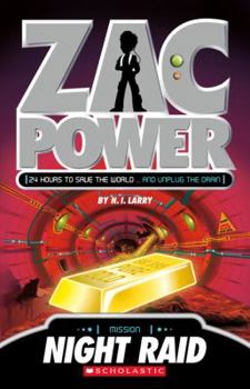 Paperback Zac Power: Night Raid Book