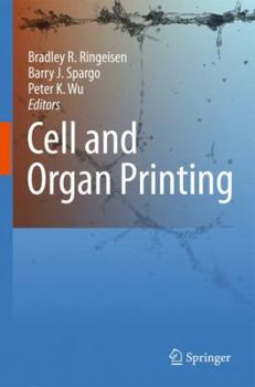 Hardcover Cell and Organ Printing Book