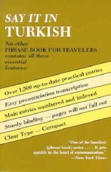 Paperback Say It in Turkish Book