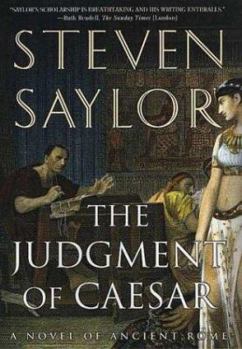Hardcover The Judgment of Caesar: A Novel of Ancient Rome Book