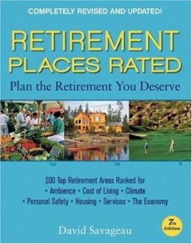 Paperback Retirement Places Rated: What You Need to Know to Plan the Retirement You Deserve Book