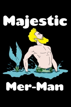 Paperback Majestic Mer Man: Personal Expense Tracker Book