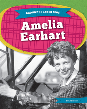 Library Binding Amelia Earhart Book