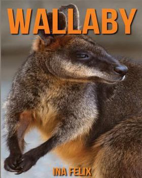 Paperback Wallaby: Children Book of Fun Facts & Amazing Photos on Animals in Nature - A Wonderful Wallaby Book for Kids aged 3-7 Book