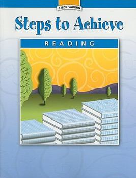 Paperback Steps to Achieve Reading, Grade 3 Book