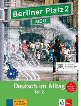Paperback Berliner platz 2 neu, libro del alumno y libro de ejercicios, parte 2 + cd [German] Book