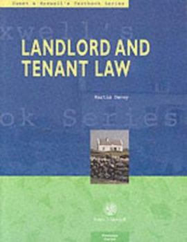 Paperback Landlord and Tenant Law (Textbook Series) Book