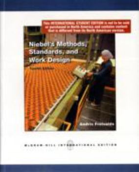 Paperback Nebels Methods Stndards And Work Design 12Ed (Ie) (Pb 2009) Book