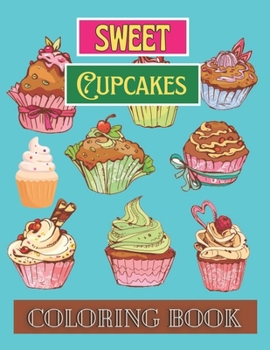 Paperback Sweet Cupcakes Coloring Book