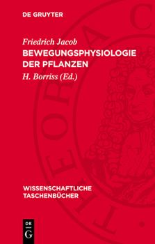 Hardcover Bewegungsphysiologie Der Pflanzen [German] Book