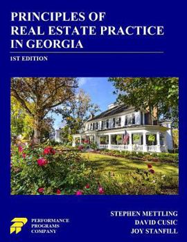 Paperback Principles of Real Estate Practice in Georgia Book