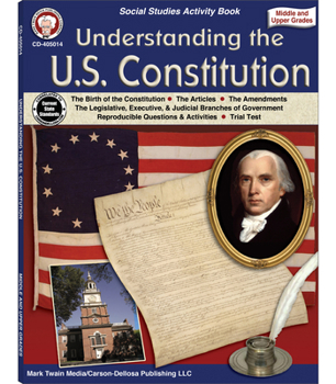 Paperback Understanding the U.S. Constitution, Grades 5 - 12 Book