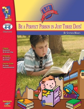 Paperback Be a Perfect Person in Just Three Days, by Stephen Manse Lit Link Grades 4-6 Book