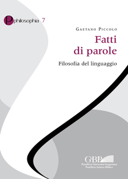 Paperback Fatti Di Parole: Filosofia del Linguaggio [Italian] Book