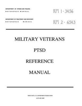 Paperback Military Veterans PTSD Reference Manual Book
