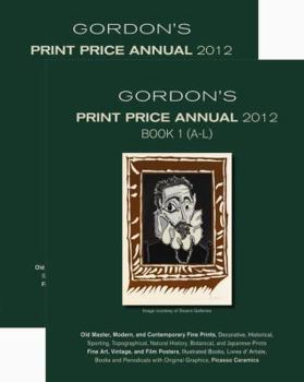 Paperback Gordon's Print Price Annual 2012 Book