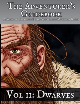 Paperback Dwarves: A Coloring Book Showcasing a Mythical Race Book