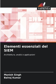 Paperback Elementi essenziali del SIEM [Italian] Book