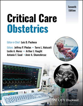 Hardcover Critical Care Obstetrics Book