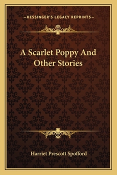 Paperback A Scarlet Poppy And Other Stories Book