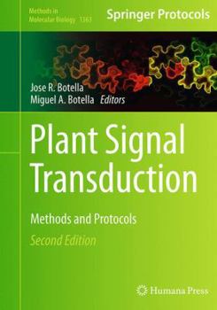 Paperback Plant Signal Transduction: Methods and Protocols Book