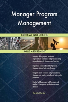 Paperback Manager Program Management Critical Questions Skills Assessment Book