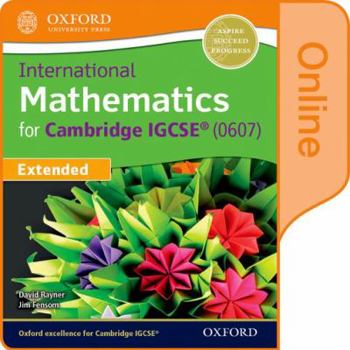 Printed Access Code International Maths for Cambridge Igcserg: Online Student Book